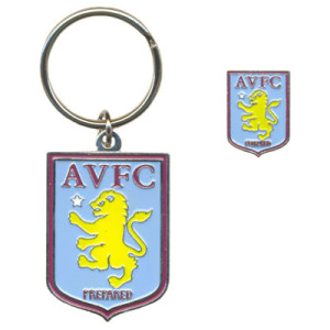 Sada odznak a přívěšek na klíče Aston Villa FC