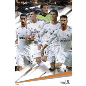 Plakát Real Madrid FC hráči (typ 133)