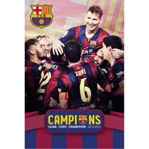 Plakát Barcelona FC Champions  (typ 115)