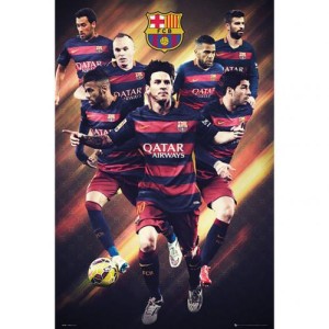 Plakát Barcelona FC hráči (typ 28)