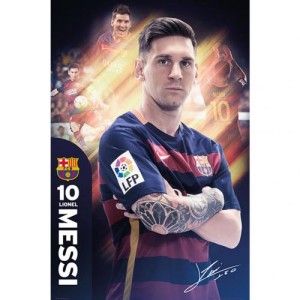Plakát Barcelona FC Messi (typ 30)