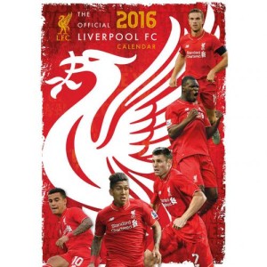 Velký kalendář 2016 Liverpool FC